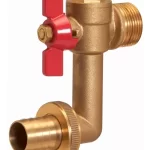 Canilla esférica para nicho bronce