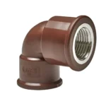 Codo polipropileno con rosca metálica Hembra