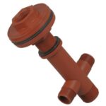 Colector polipropileno para tanque en cruz