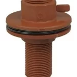 Conexión para tanque agua con bridas y juntas