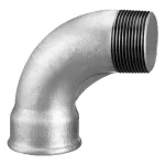 Curva galvanizada a 90* MH