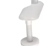 Herrajes para asiento de inodoro plástico