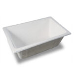 Pileta lavar fibra de vidrio simple - Imagen 2