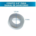 Goma para ramal lavatorio 3/8"