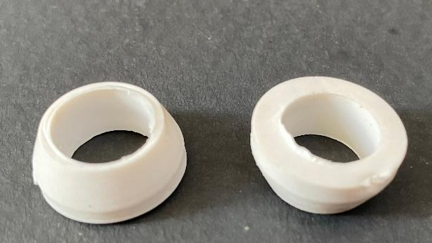 guarnic12 Goma ramal para lavatorio 1/2" - Imagen 1