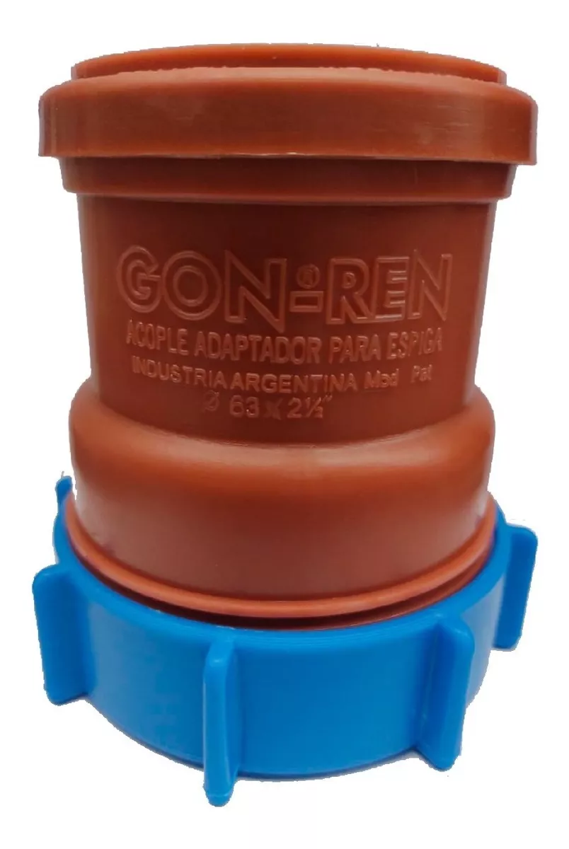 h63 Acople transición pvc a espiga - Imagen 1