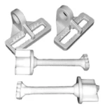 Herrajes para asiento de inodoro plástico - Imagen 2