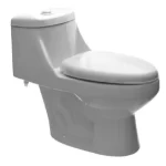 Inodoro con mochila incorporado