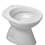 Inodoro corto blanco Roca Capea