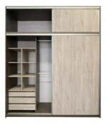 Interiores placard de melamina Texturado simil madera - Imagen 3