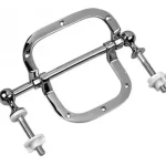 Herrajes  Metálico para asiento inodoro  de madera