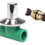 LLave paso fusión fusión cabezal Bronce