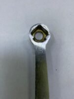 Manija para llave gas bronce - Imagen 2