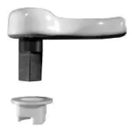 Manija cerámica con buje pvc