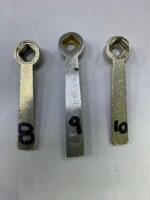 Manija para llave gas bronce