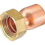 Cupla latón con media unión