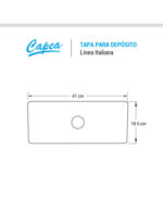 Tapa para mochila Roca Capea Italiana - Imagen 2