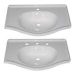 Pileta loza para vanitory Standart - Imagen 3