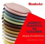 Asiento para inodoros plásticos en colores
