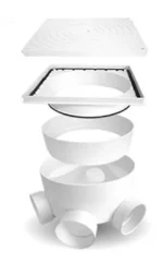 Cámara de inspección con marco y tapa  Ovecam - Imagen 5