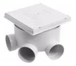 Cámara de inspección con marco y tapa  Ovecam