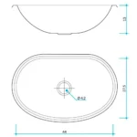 Bachas acero inoxidable modelo ovalada - Imagen 2