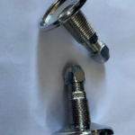 Conexión cromada para flexible rígido recto