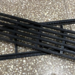 Reja canaleta pvc con marco