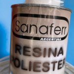 Resina sola con catalizador