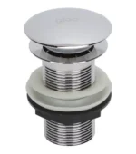 Sopapa bronce cromada para bacha Vidrio