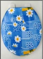 Asiento para inodoro decorados marca Derpla - Imagen 2