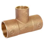 Tee reducción bronce colorado