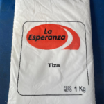 Tiza blanca en polvo