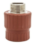 Tubo fusión macho metálico