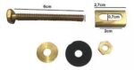 Tornillo bronce para asiento marca Plastiversal - Imagen 2