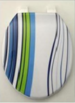 Asiento para inodoro decorados marca Derpla - Imagen 4