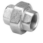 Union doble cónica galvanizada