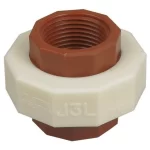 Unión doble de polipropileno