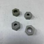 Inserto plástico con estría importada