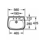 Lavatorio Roca Capea Mónaco - Imagen 3