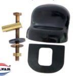 Herrajes para asiento de inodoro plástico