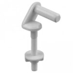 Herrajes para asiento inodoro plástico