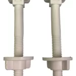 Herrajes para asiento inodoro plástico