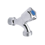 Canilla metálica simple para lavarropa