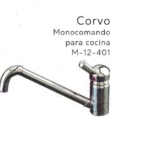 Grifería monocomando Roca modelo Corvo