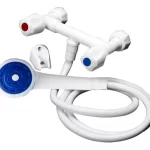 Grifería para lluvia plástica exterior con duchador