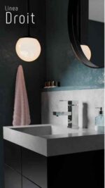 Grifería para baño Monocomando marca Roca Droit