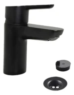 Grifería monocomando para lavatorio fv Puelo black