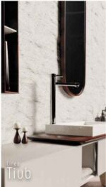 Grifería para baño Monocomando marca Roca Tiub