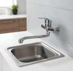 Grifería monocomando pared exterior Importada - Imagen 2